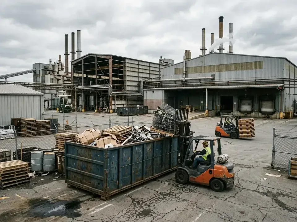 industrial-factory-scrap-conta-003 — frequently asked questions, Cheap Roll-off Dumpster Rentals in Clio, MI